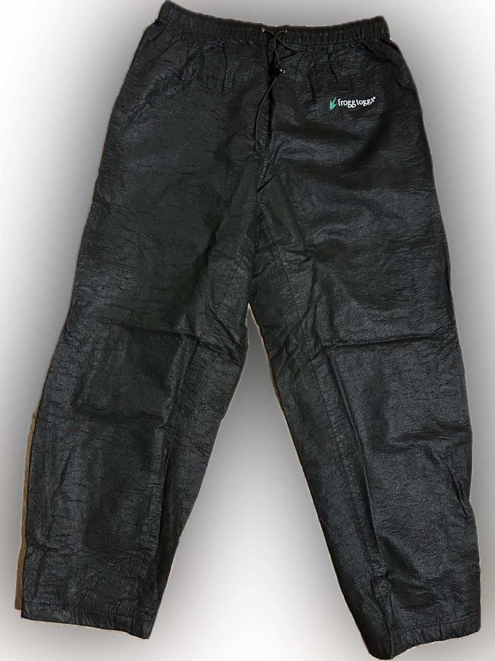 Large Men’s Frogg Toggs Black Waterproof Pro Action Pants